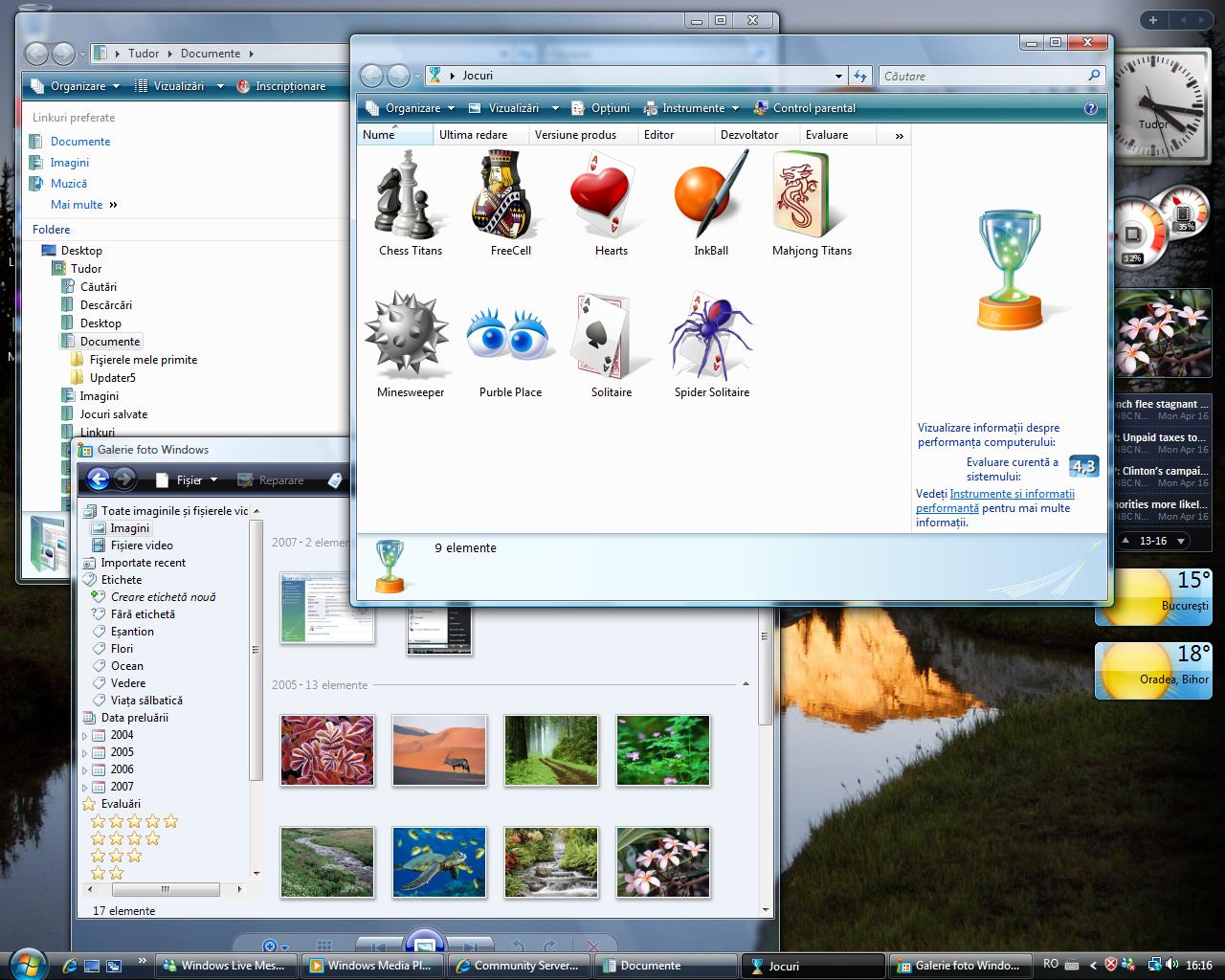 Noul desktop în română