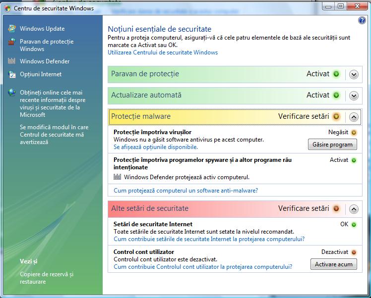 Centrul de securitate